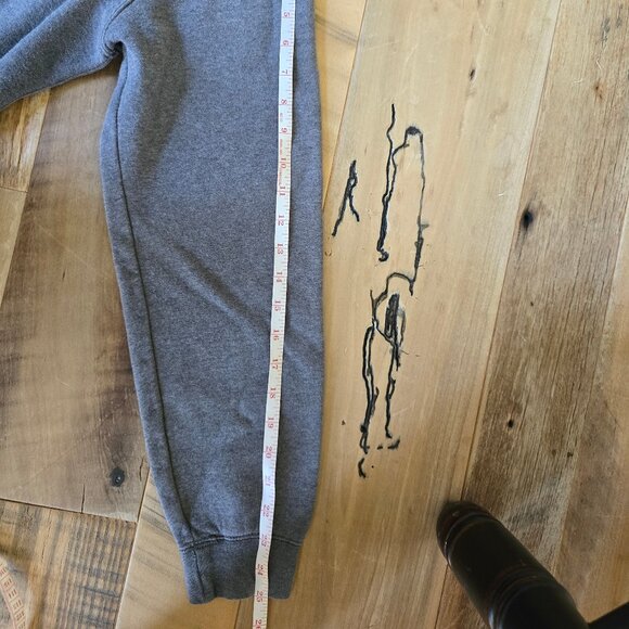 Nike Dark Gray Hooded Sweatshirt Size Large - Picture 5 of 8